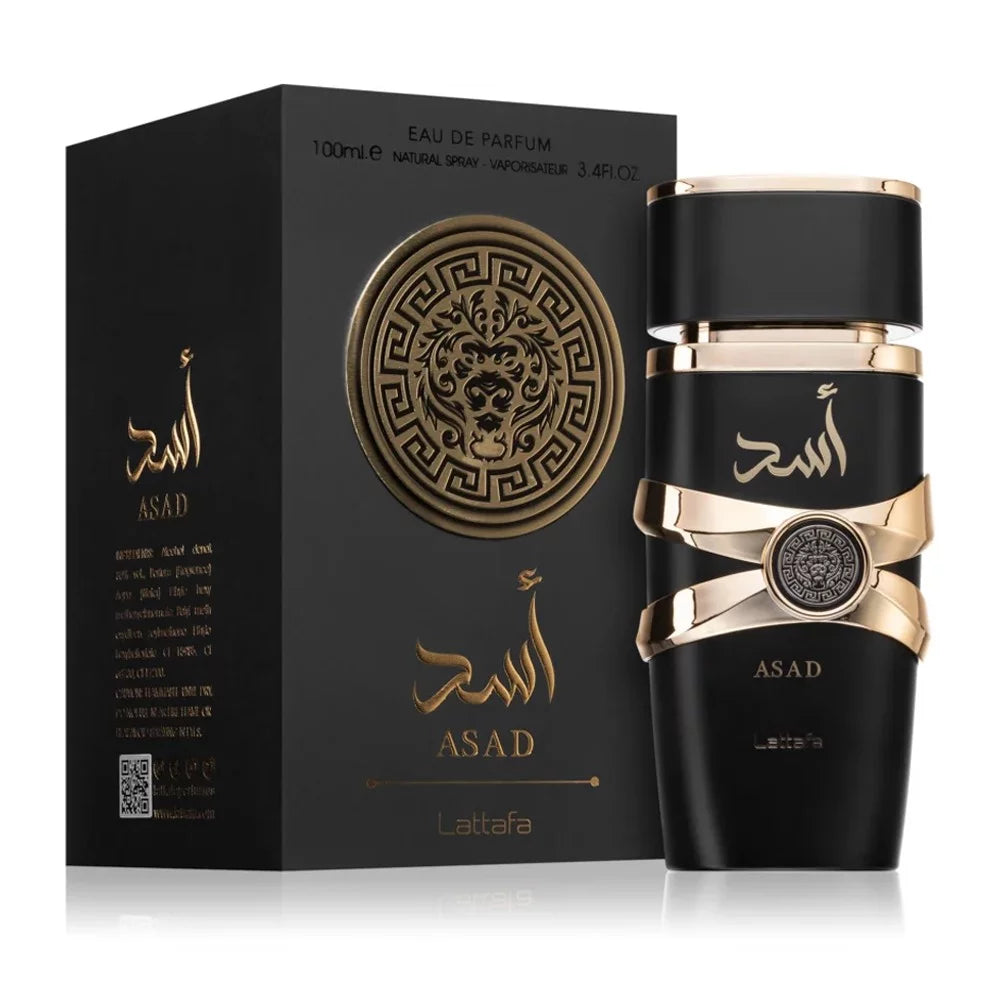 Eau de parfum Asad (Noir)