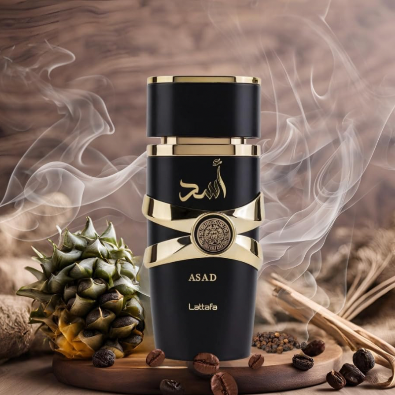 Eau de parfum Asad (Noir)